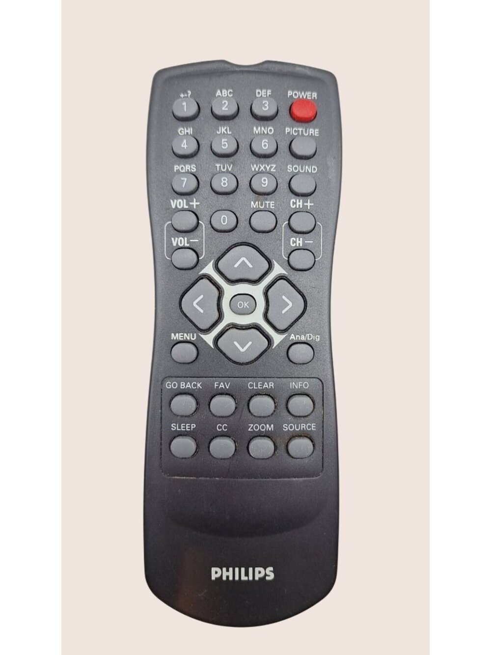 Philips Remote Control RC1113336/00 Genuine OEM Tested Works Original TV